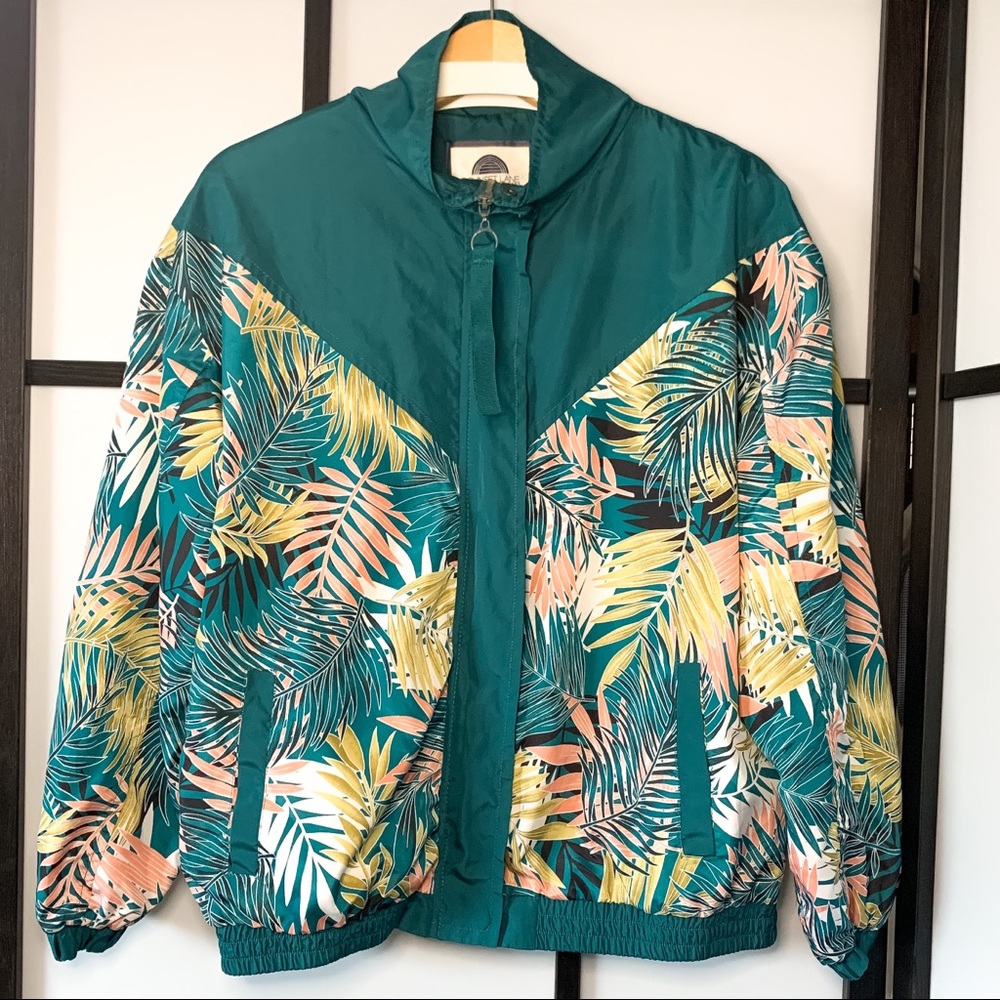 1 SUNSET LANE Tropical WINDBREAKER Jacket
